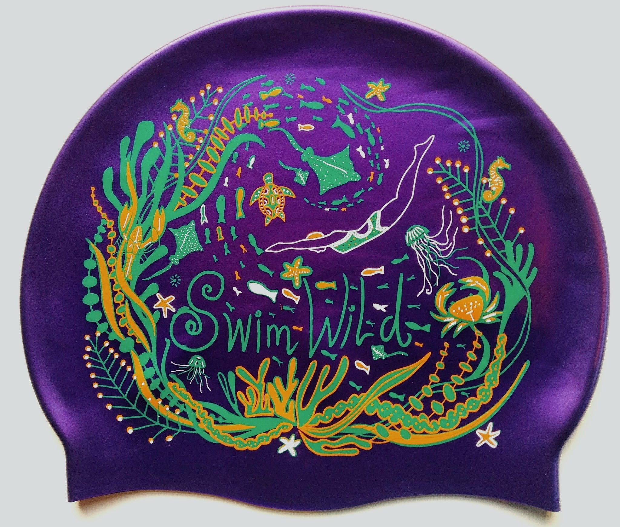 Underwater World Swimming Hat